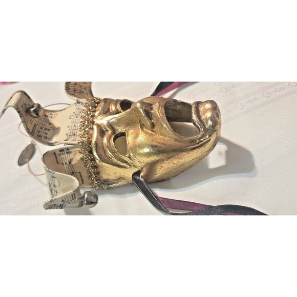 Wayne KLESKI Katherine's Collection Jester Theater Mask MARDI GRAS Bacchanalia - Picture 12 of 16